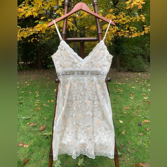 Sue Wong White Beaded Lace Special Occasion Dress (as is) - Picture 5 of 5